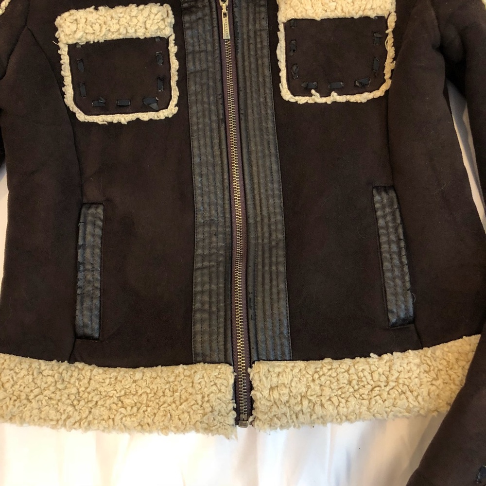 Kenneth Cole Reaction Sherpa jacket size small - Picture 4 of 7